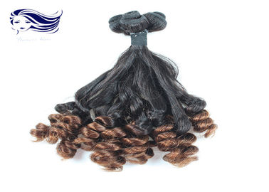 China Cabelo real 1B da cor de Ombre do cabelo encaracolado do Aunty Fumi para breve/27 fornecedor