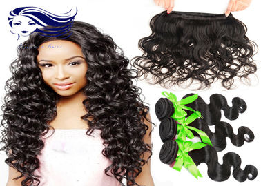China Extensão brasileira do cabelo do Virgin indiano natural das extensões do cabelo do Virgin da cor fornecedor