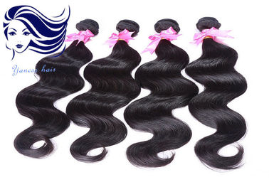 China 24 dobros peruanos do Weave do cabelo ondulado do Virgin das extensões do cabelo da polegada tirados fábrica