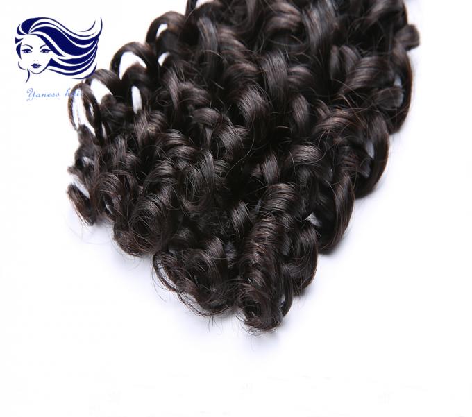 100 o cabelo encaracolado humano do Aunty Funmi Cabelo Malaio empacota a categoria 7A