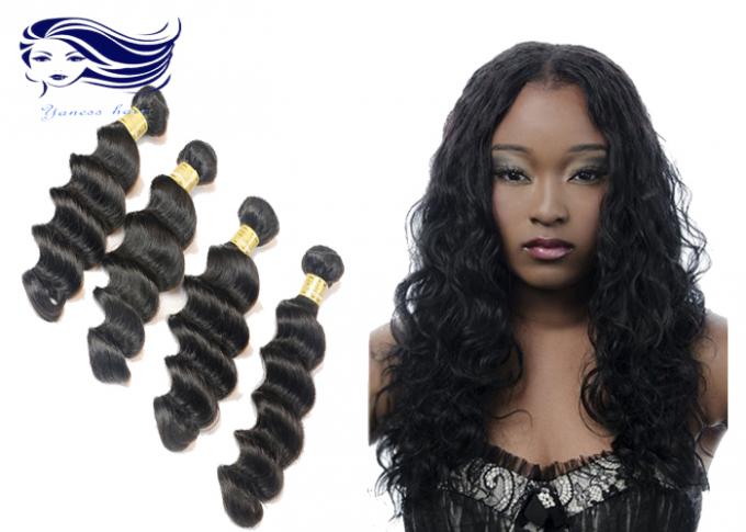 10" - 22" das extensões brasileiras do cabelo do Virgin de 6A 7A 8A cor natural não processada