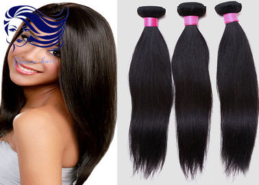 China 7A extensões peruanas do cabelo do Virgin de 10 polegadas para a seda das mulheres negras em linha reta fornecedor