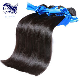 China O cabelo reto malaio do Virgin empacota extensões livres do cabelo humano do emaranhado fornecedor