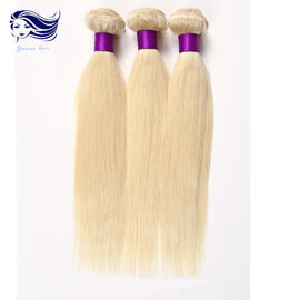 China Extensões coloridas brilhantes do cabelo humano, extensões louras do cabelo humano fornecedor