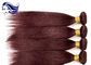 Weave brasileiro em linha reta colorido vermelho do cabelo de Remy das extensões do cabelo humano fornecedor