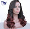 China O emaranhado completo das perucas do laço do cabelo humano de Remy das mulheres negras livra 24 polegadas exportador