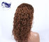 As perucas completas reais naturais do laço do cabelo humano iluminam-se - bronzeie com categoria 7A fornecedor