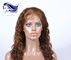 China As perucas completas reais naturais do laço do cabelo humano iluminam-se - bronzeie com categoria 7A exportador
