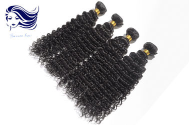 China Weave brasileiro profundo do cabelo do Weave 7A do negro como o azeviche, cabelo do Virgin da categoria 7A fábrica