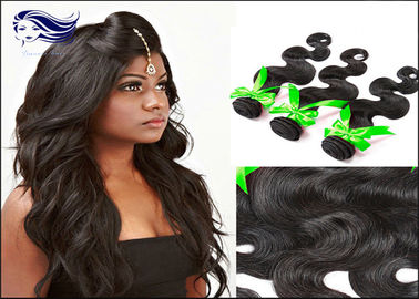 China cabelo indiano da onda do corpo da qualidade superior das extensões do cabelo do Virgin de Remy do Virgin da forma 8A fábrica