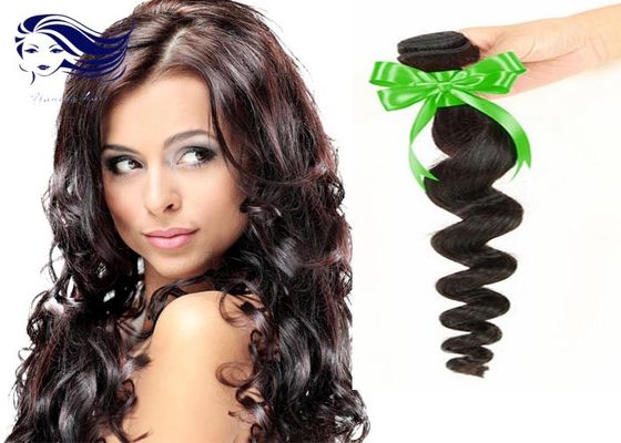 Cabelo humano não processado de Remy nenhum CE de seda processado produto químico BV da sensação