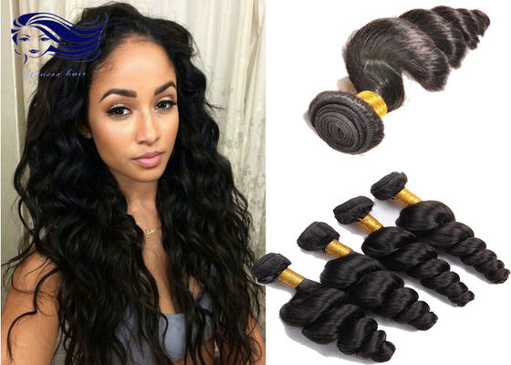 cabelo brasileiro natural genuíno do Virgin de Remy das extensões do cabelo da categoria 8A