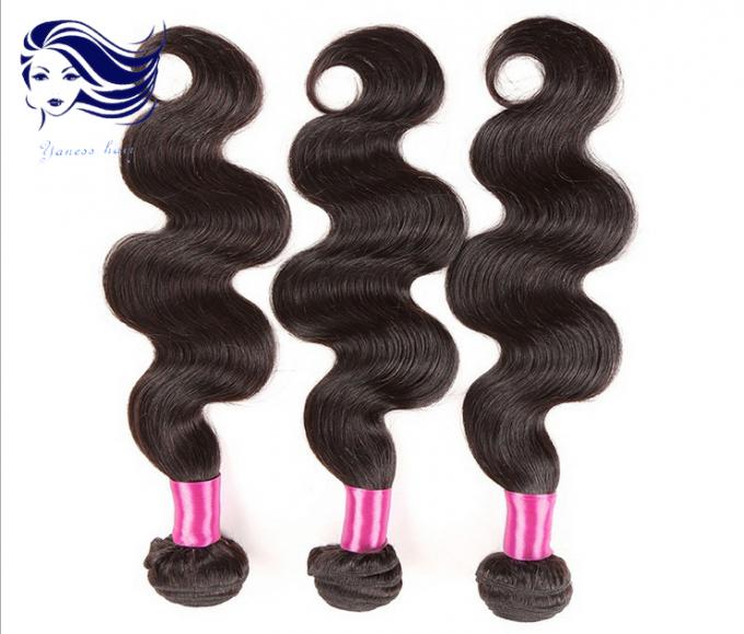 Extensões peruanas do cabelo do Virgin livre do emaranhado/cabelo peruano não processado do Virgin