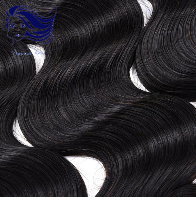 Weave livre do cabelo do emaranhado fraco das extensões do cabelo do Virgin da categoria 6A da onda
