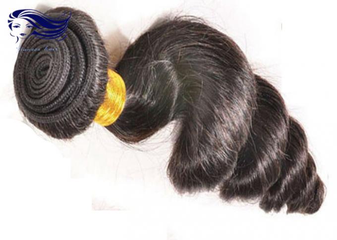 cabelo brasileiro natural genuíno do Virgin de Remy das extensões do cabelo da categoria 8A